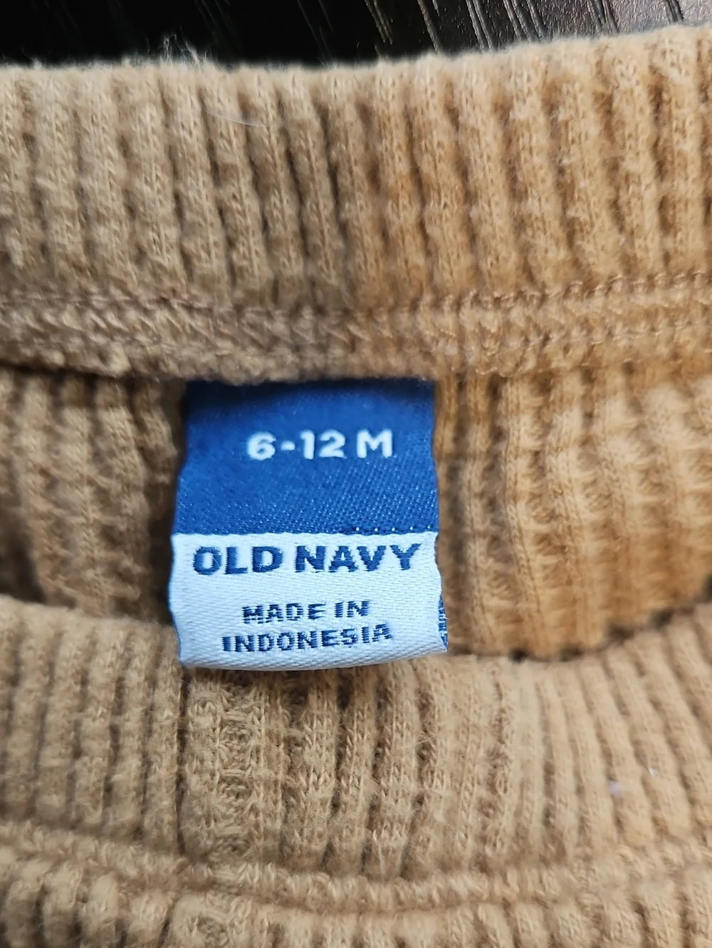 Old Navy Waffle-Knit Tan Jogger Bottoms